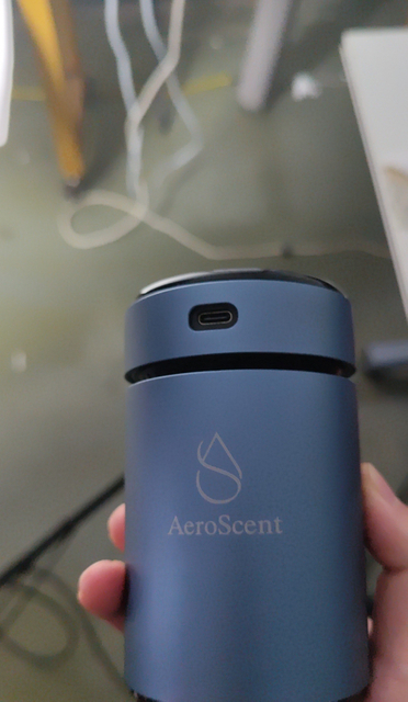 Aero Scent Brand Wireless Portable Ultrasonic Atomization Car Aroma Waterless Essential Oil Diffuser