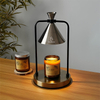 Aero Scent Remote Control Candle Warmer Lamp – Timer Function, 3 Colors, Heating Bulb Included for Flameless Wax Melts