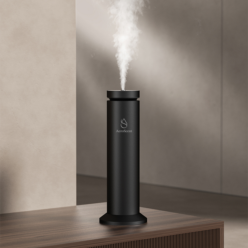 Waterless aroma diffuser room size coverage
