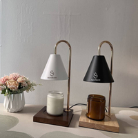 Aero Scent Ceramic Candle Warmer Lamp – Flameless Wax Melter with Heating Bulb