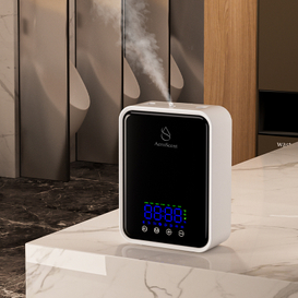 AeroScent-m&aacute;quina de Aroma el&eacute;ctrica con Control Wifi, aceite esencial sin agua, m&aacute;quina de Aroma de escritorio para el hogar montada en la pared para Hotel