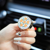 Aero Scent Premium Leather Car Vent Scent Clip - Long-Lasting Fragrance, Universal Fit & Elegant Design for Luxury Vehicles