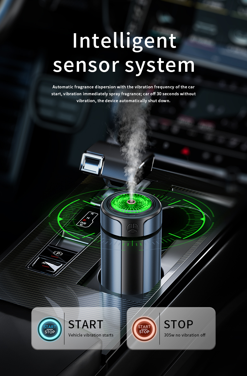 Smart Car Aroma Diffuser Exterior Design