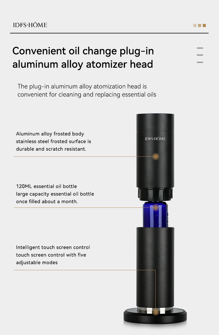 Smart Operation Essential Oil Aromatherapy Diffuser Details 07