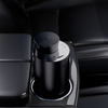  AeroScent USB Rechargeable Car Aroma Diffuser Metal Waterless Essential Oil Nebulizer Portable Scent Machine Auto Cup Holder Air Freshener