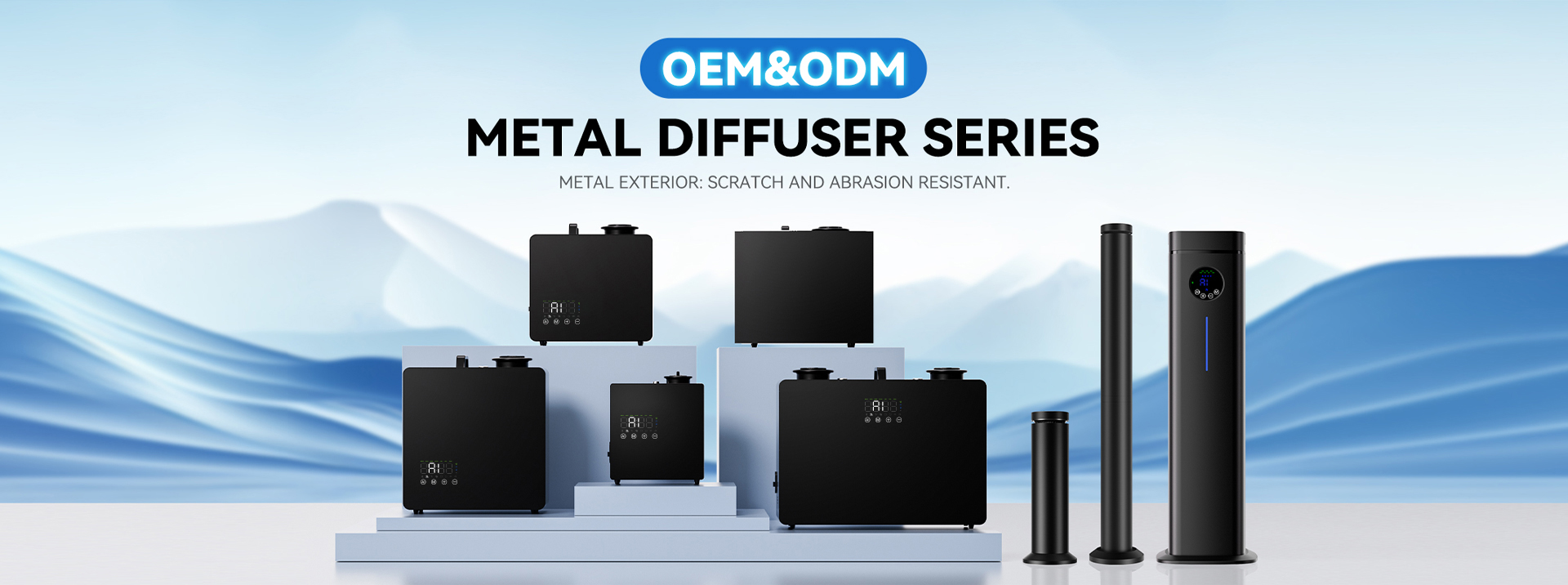 OEM ODM Metal Aroma Diffuser