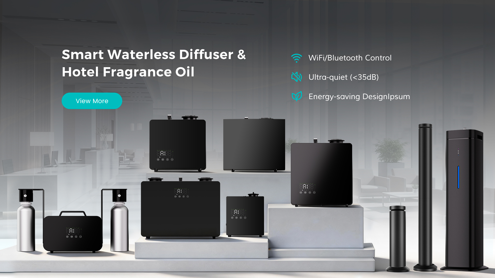Smart Waterless Scent Diffuser Machine