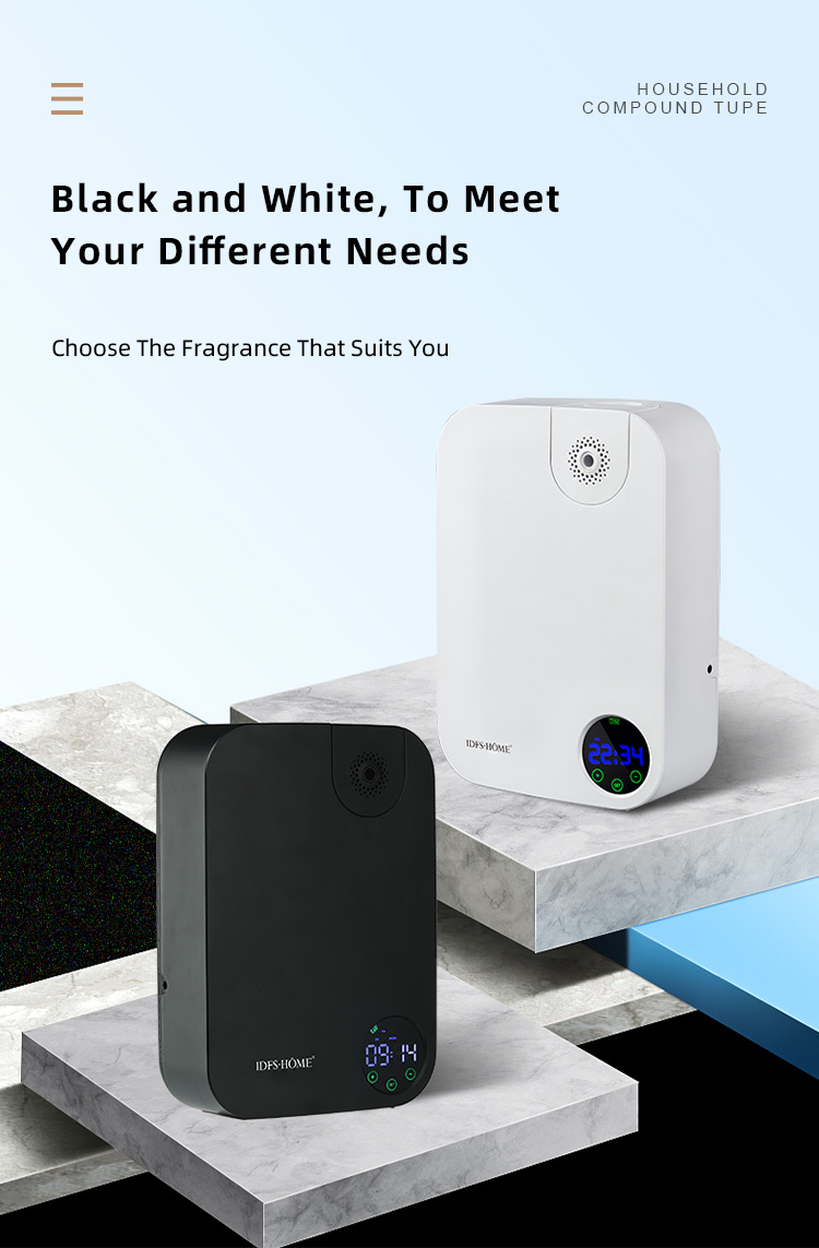 Wall Mounted Vertical Battery Type Home Aroma Essential Oil Diffuser View 8