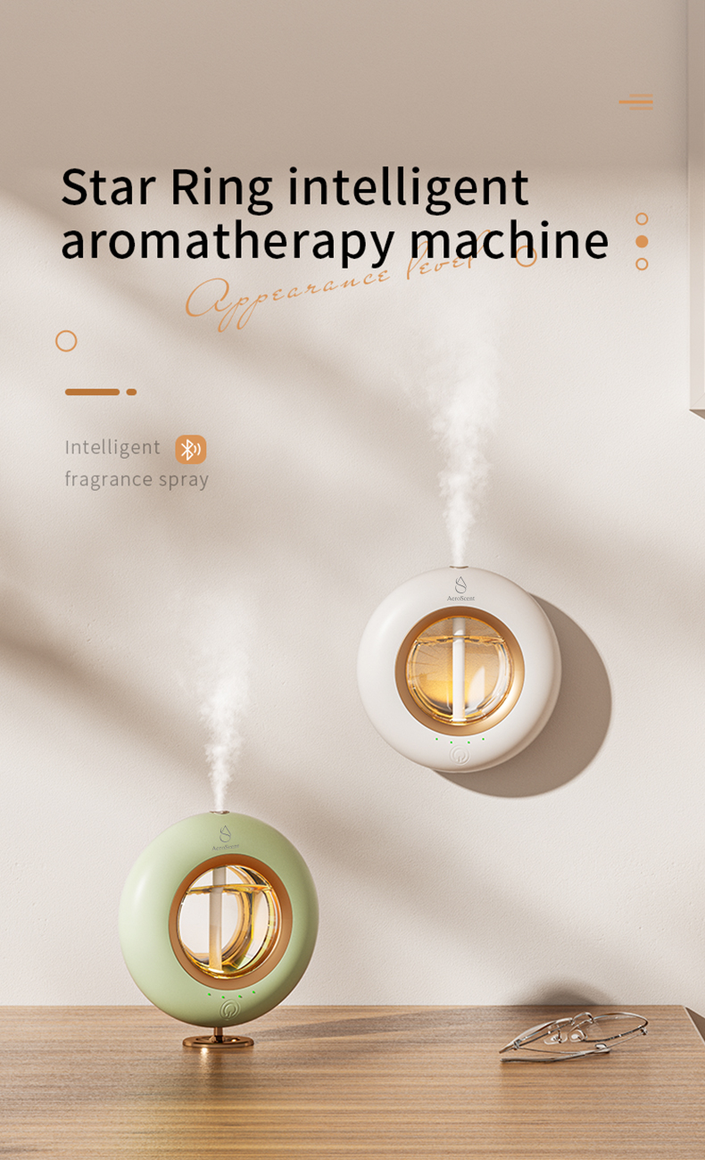 AeroScent Household Wall-mounted Ultrasonic Aromatherapy Diffuser Design