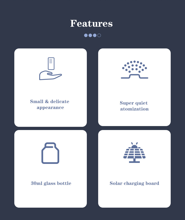 USB Rechargeable Car Scent Diffuser Features 2
