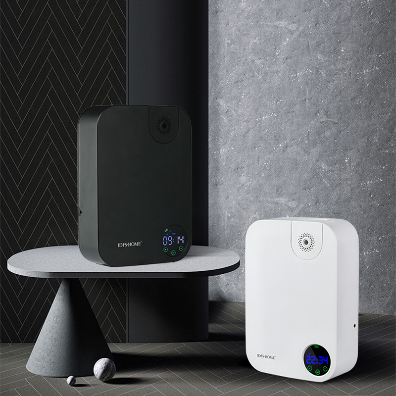 Commercial aroma scent machines and HVAC integration