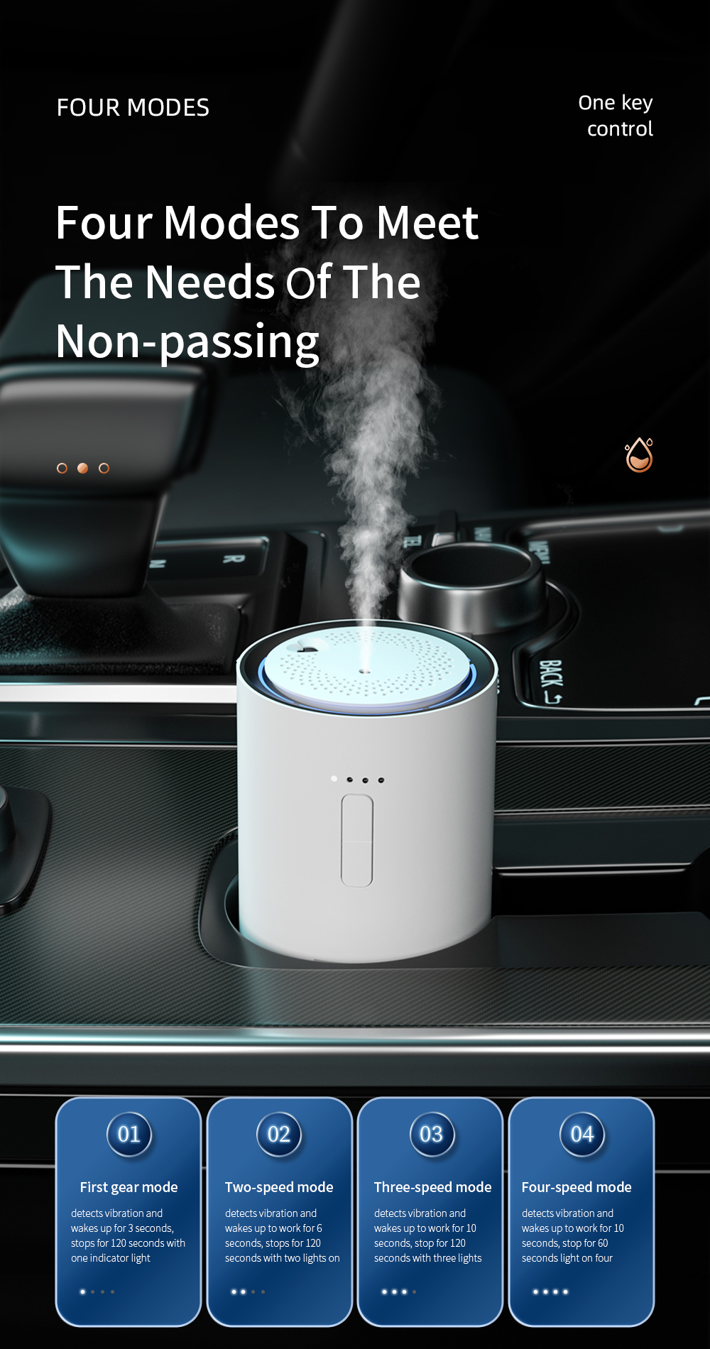 Meticulous craftsmanship of the NEWIND Car Diffuser