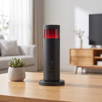 AeroScent OEM Hogar personalizado M&aacute;quina de fragancia de habitaci&oacute;n de hotel Control inteligente Difusor de aroma de torre de aceite esencial sin agua con luz LED de noche