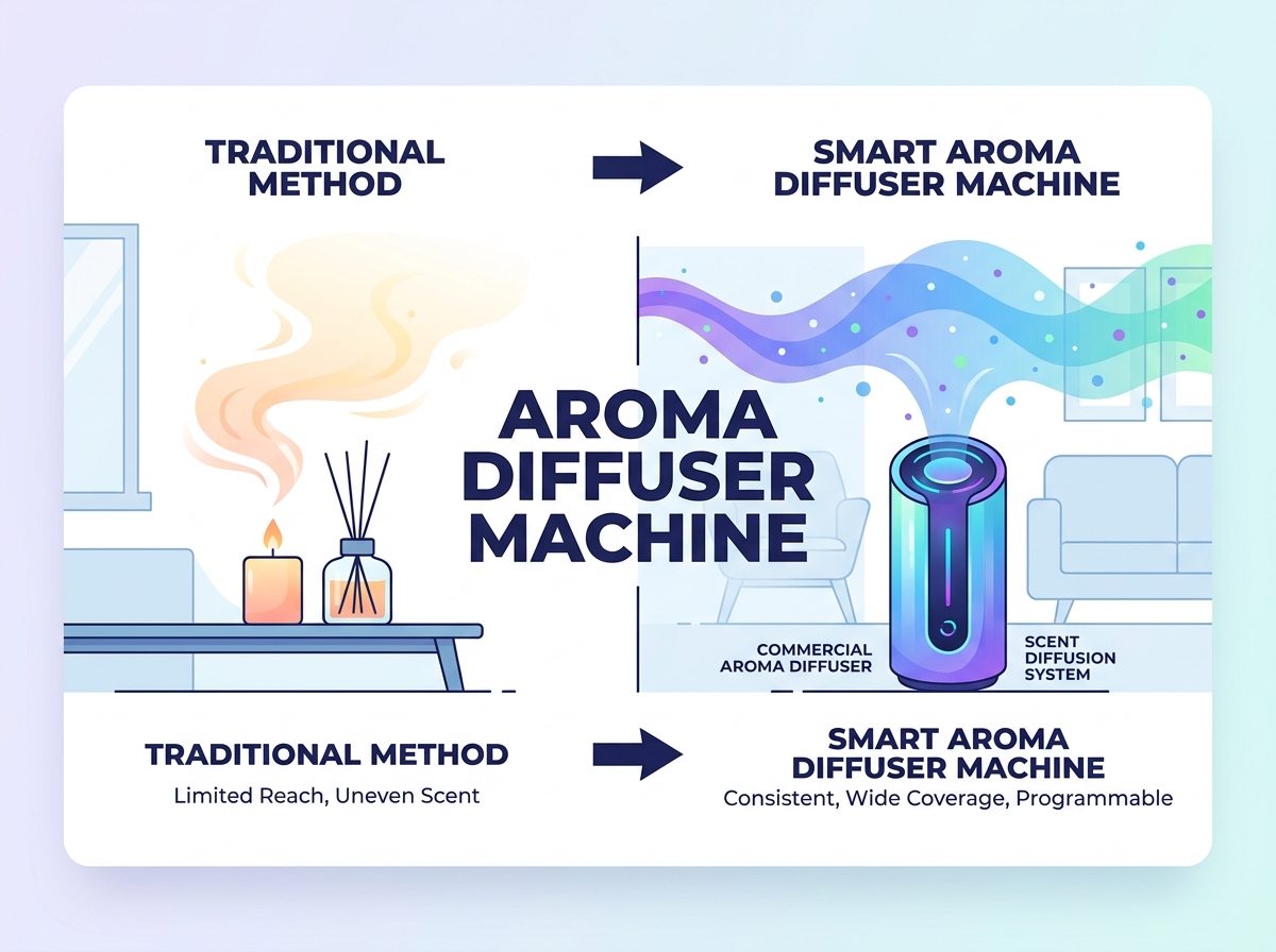 Professional aroma diffuser machine